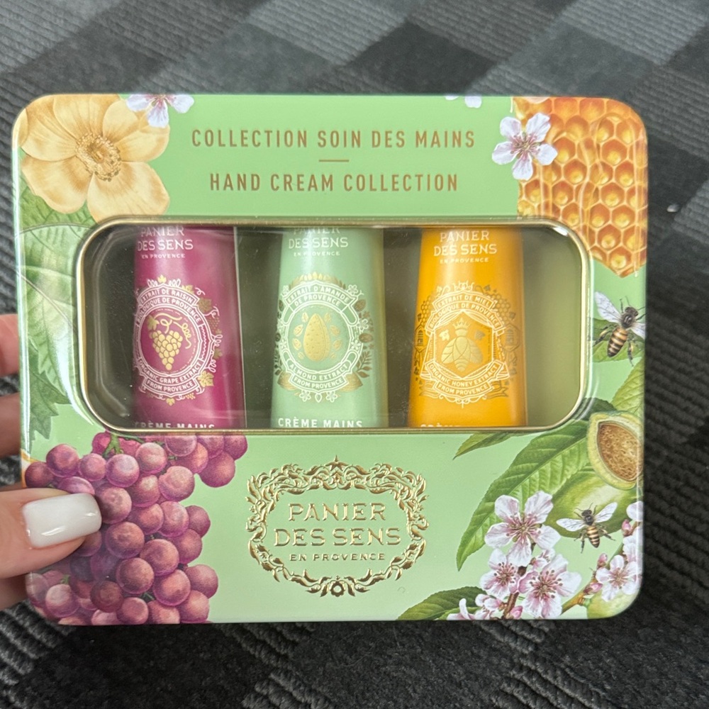 Hand Cream Trio - Purple, Green, Yellow